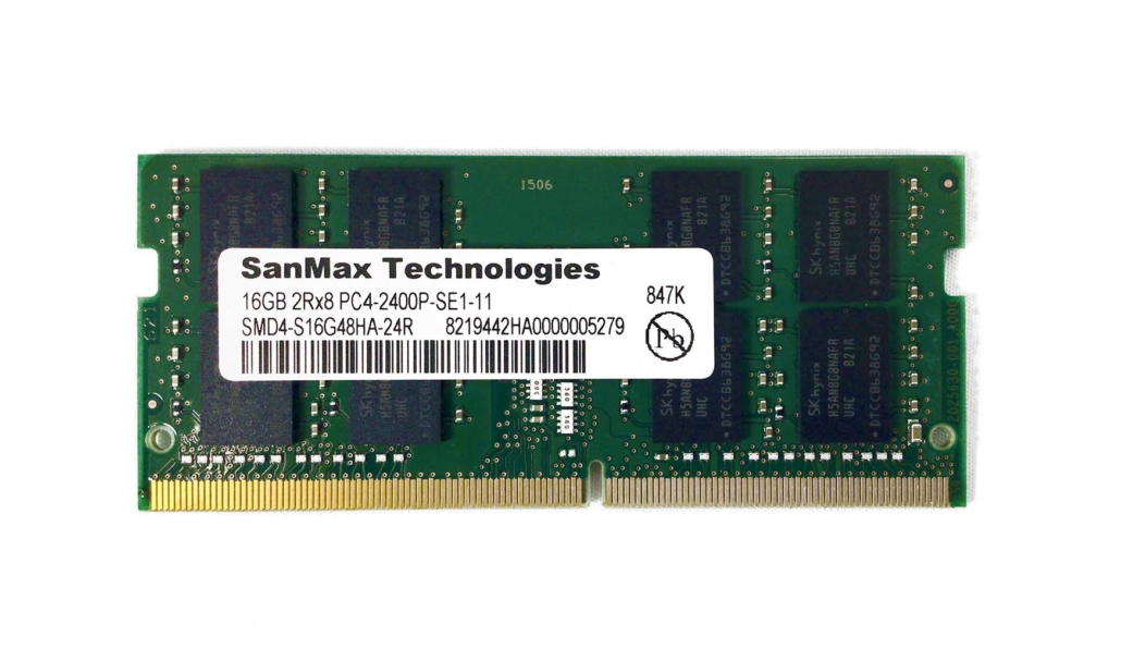 SanMax 16GB (8GBx2) DDR4-2400 #859